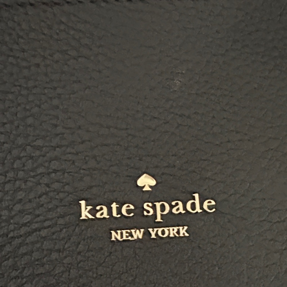 kate spade Black Leather Gold-Tone Hardware Crossbody - Picture 2 of 3
